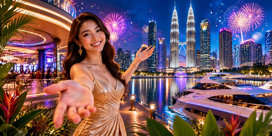 Suasana hiburan kasino dalam talian bergaya kontemporari di Kuala Lumpur