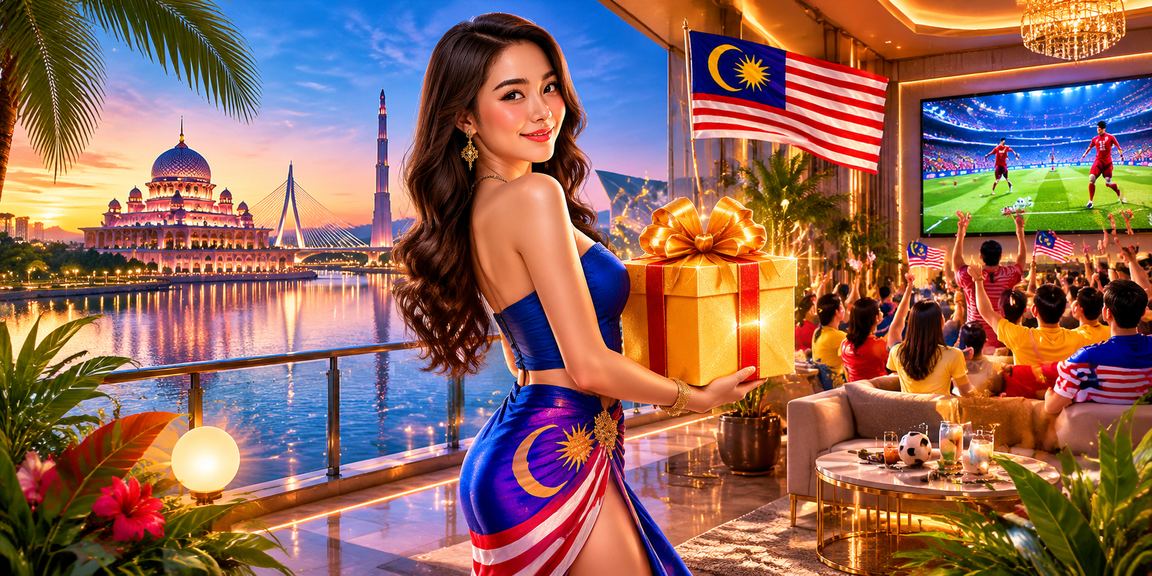 Pemain menikmati suasana kasino hiburan dalam talian bergaya mewah di Putrajaya
